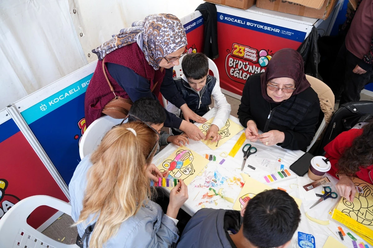 23 NİSAN SİZLERLE &Ccedil;OK DAHA G&Uuml;ZEL