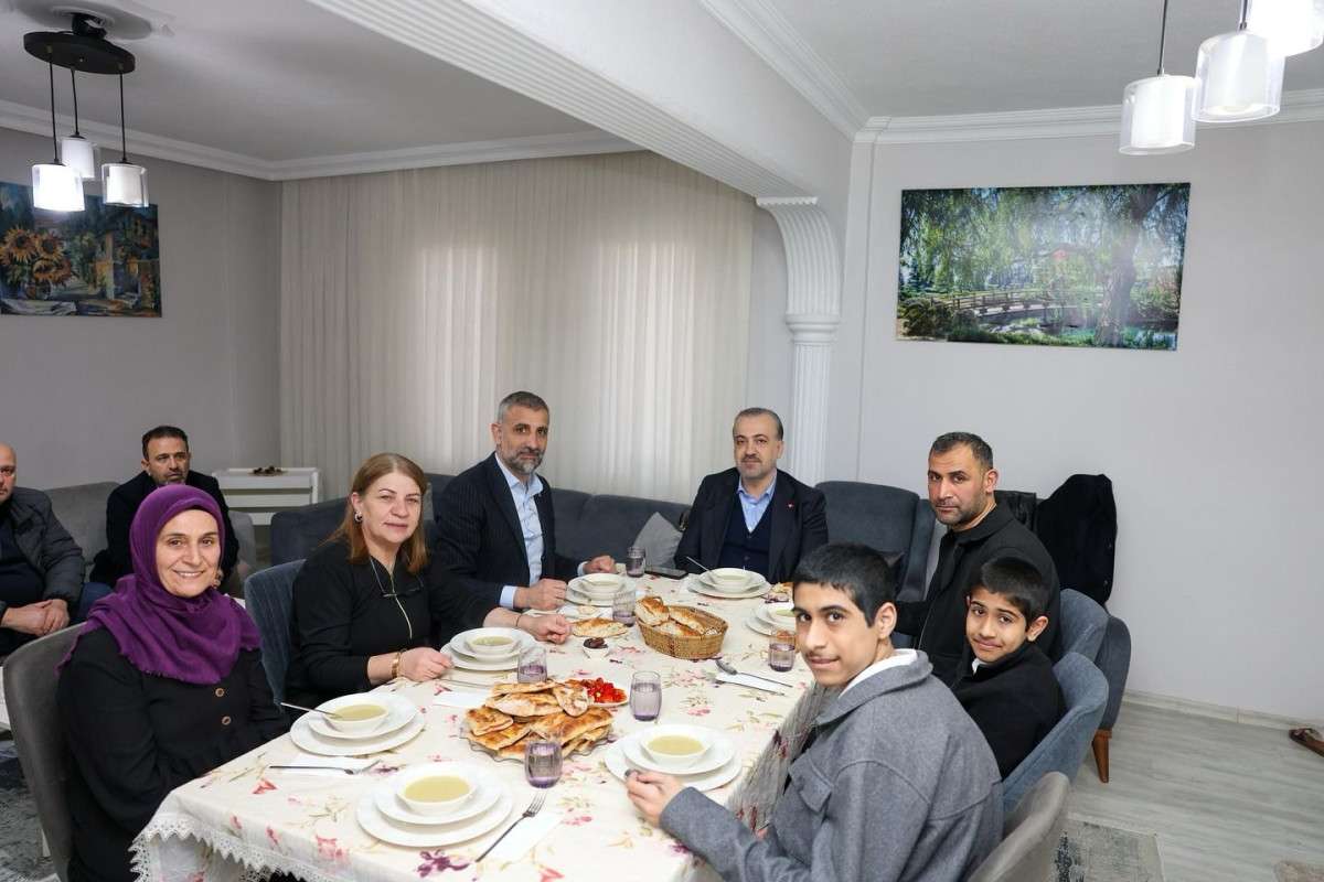 BAŞKAN TALUS’TAN RAMAZAN AYINDA VEFA ZİYARETLERİ