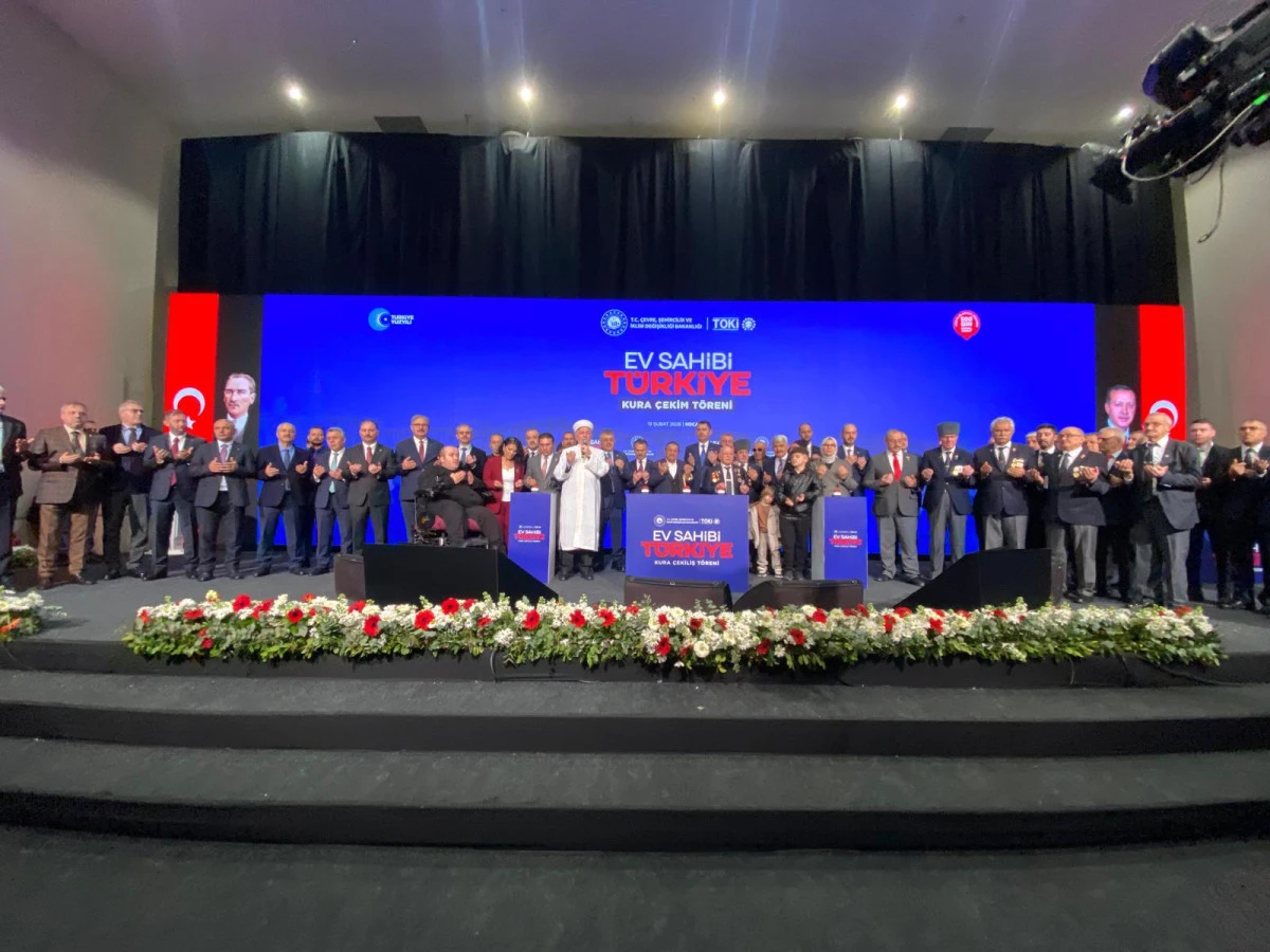 EV SAHİBİ T&Uuml;RKİYE KOCAELİ KURA &Ccedil;EKİM T&Ouml;RENİ İLE HAK SAHİPLERİ BELİRLENDİ