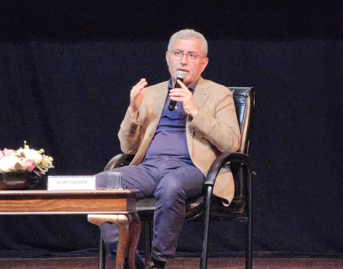 HİLMİ T&Uuml;RKMEN G&Ouml;LC&Uuml;K&rsquo;TE T&Uuml;RKİYE Y&Uuml;ZYILI VİZYONU PROGRAMI&rsquo;NA KONUK OLDU