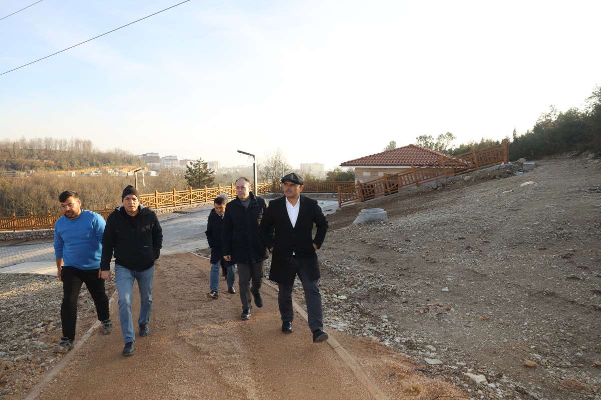 İLİMTEPE MİLLET BAHÇESİ’NDE SON DOKUNUŞLAR