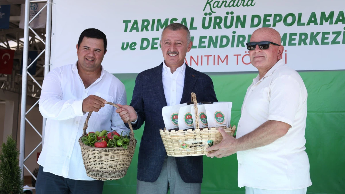 KANDIRA ZİRAAT ODASI&rsquo;NDAN B&Uuml;Y&Uuml;KŞEHİR&rsquo;E TEŞEKK&Uuml;R
