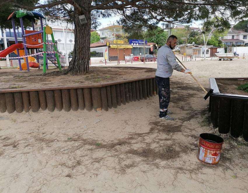 KANDIRA PLAJLARI YAZA HAZIRLANIYOR