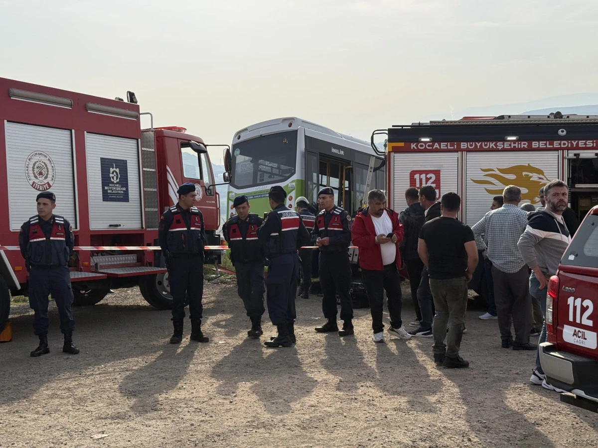 KENDİ KULLANDIĞI OTOB&Uuml;S&Uuml;N ALTINDA KALDI