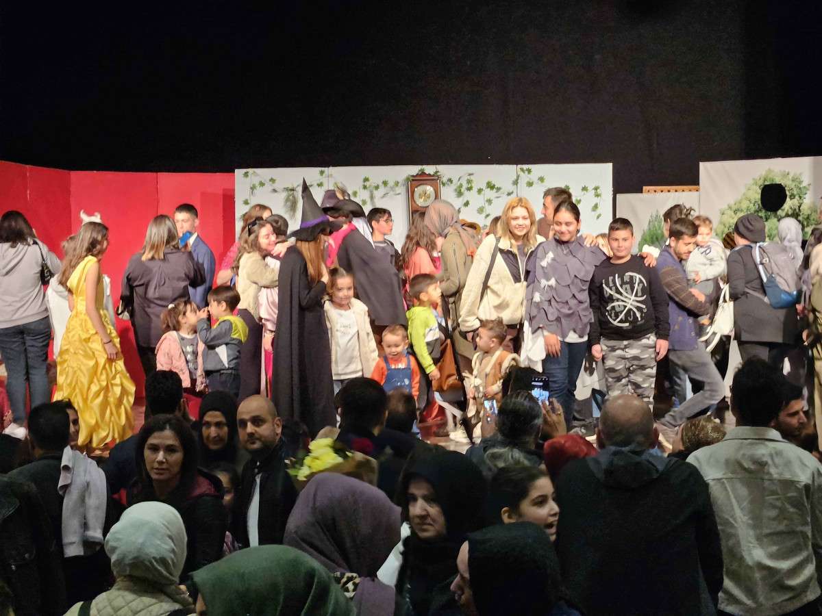 KERVANSARAY’DA ÇOCUKLAR EĞLENCEYE DOYDU