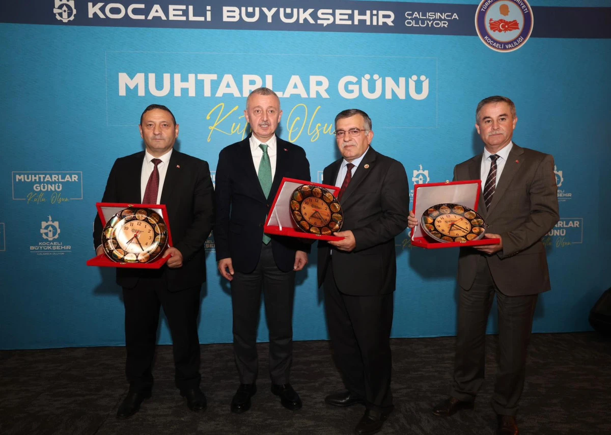 MUHTARLAR BÜYÜKŞEHİR’İN PROGRAMINDA BİR ARAYA GELDİ