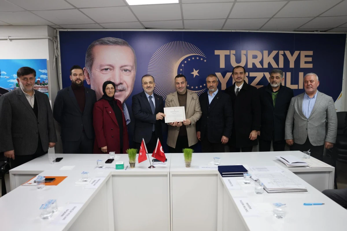 TALUS&rsquo;TAN MAHALLE BAŞKANLARINA TEŞEKK&Uuml;R BELGESİ