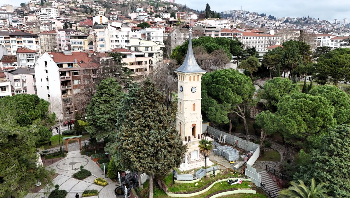 TARİHİ İZMİT SAAT KULESİ GER&Ccedil;EK KİMLİĞİNİ BULUYOR