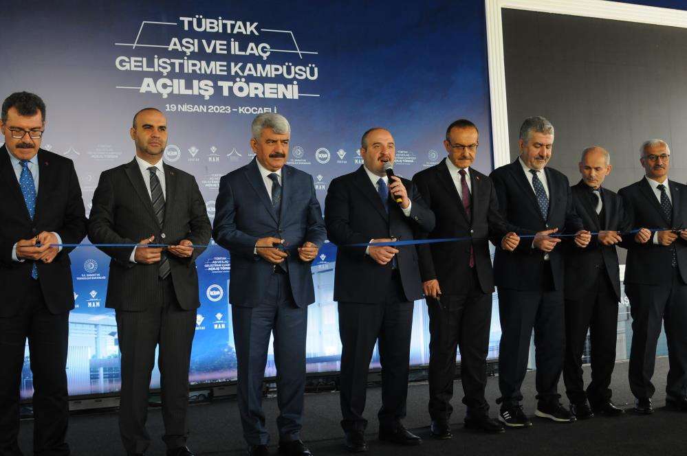 TÜBİTAK AŞI VE İLAÇ GELİŞTİRME KAMPÜSÜ AÇILDI