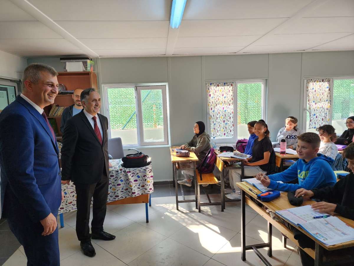 YAZLIK TABOSAN İLKOKULU PREFABRİK OKUL BİNASI DA TAMAMLANDI